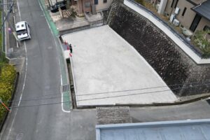 京田辺山垣外宅地ガレージ工事完了｜京都・大阪・滋賀の土木工事