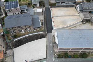 京田辺山垣外宅地ガレージ工事完了｜京都・大阪・滋賀の土木工事